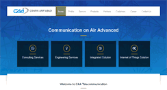 Desktop Screenshot of caa-telco.com
